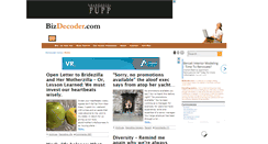 Desktop Screenshot of bizdecoder.com