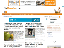 Tablet Screenshot of bizdecoder.com
